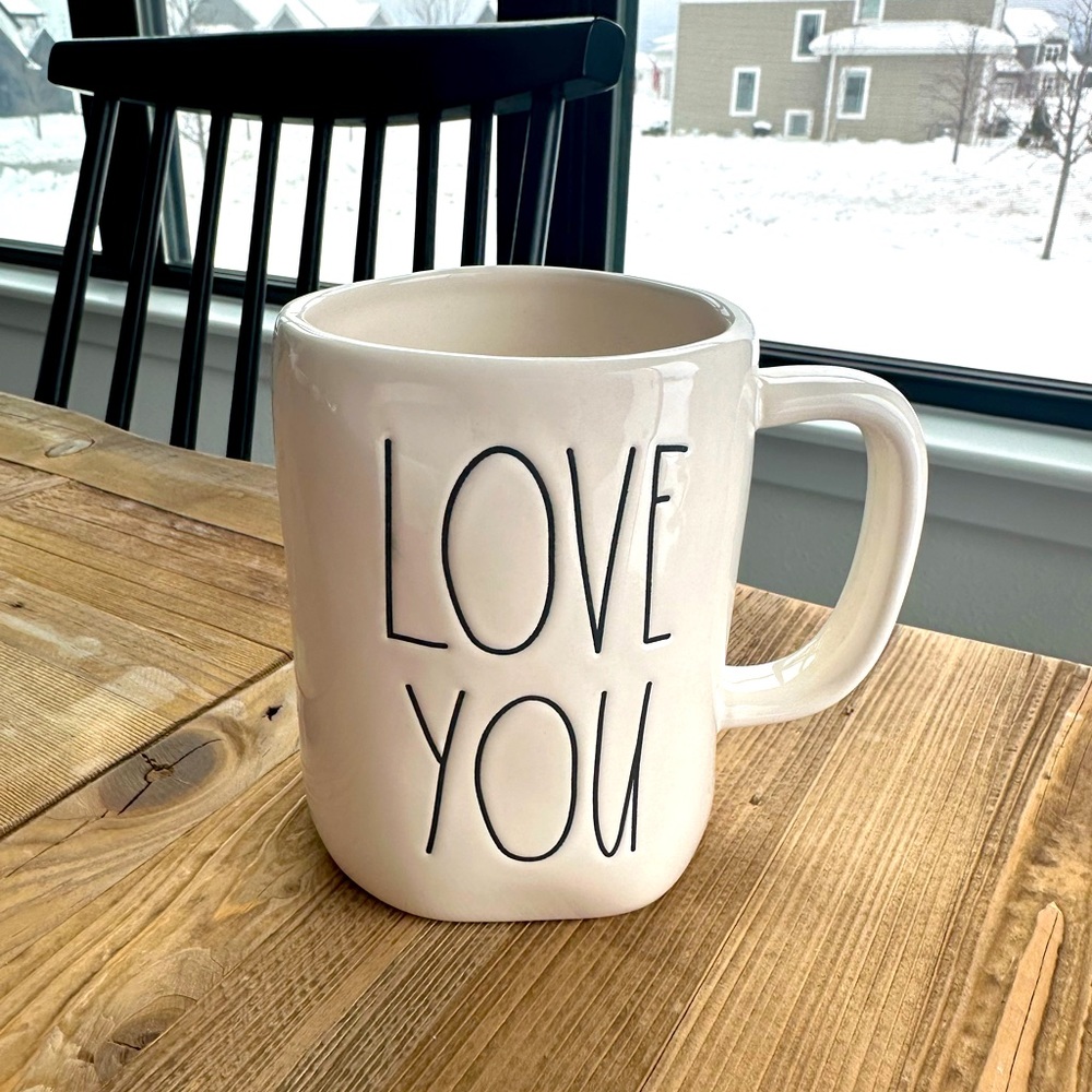 Rae Dunn Love You Mean It mug